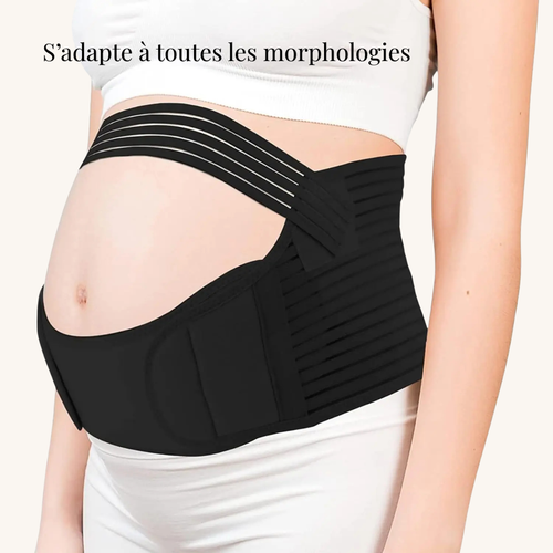 Ceinture de grossesse ajustable - Maintien confortable du ventre et du dos - Elunia